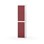 Novis garderobeskab lige topplade 2:1 B40 cm