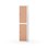 Novis garderobeskab lige topplade 2:1 B40 cm