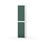 Novis garderobeskab lige topplade 2:1 B40 cm