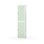 Novis garderobeskab lige topplade 2:1 B40 cm