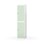 Novis garderobeskab lige topplade 2:1 B40 cm