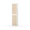 Novis garderobeskab lige topplade 2:1 B40 cm