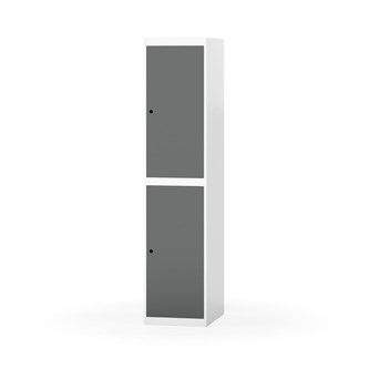 Novis garderobeskab lige topplade 2:1 B40 cm