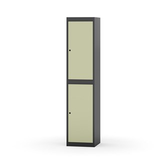 Novis garderobeskab lige topplade 2:1 B40 cm