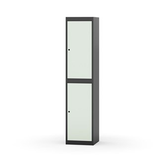 Novis garderobeskab lige topplade 2:1 B40 cm
