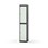 Novis garderobeskab lige topplade 2:1 B40 cm