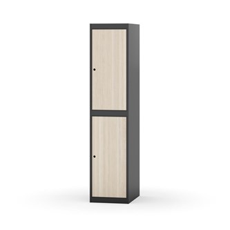 Novis garderobeskab lige topplade 2:1 B40 cm