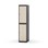 Novis garderobeskab lige topplade 2:1 B40 cm