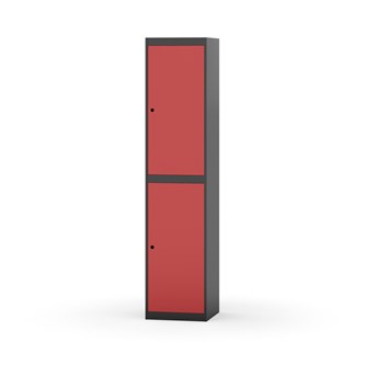 Novis garderobeskab lige topplade 2:1 B40 cm