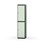 Novis garderobeskab lige topplade 2:1 B40 cm