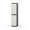 Novis garderobeskab lige topplade 2:1 B40 cm