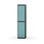 Novis garderobeskab lige topplade 2:1 B40 cm