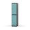 Novis garderobeskab lige topplade 2:1 B40 cm