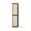 Novis garderobeskab lige topplade 2:1 B40 cm