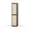 Novis garderobeskab lige topplade 2:1 B40 cm
