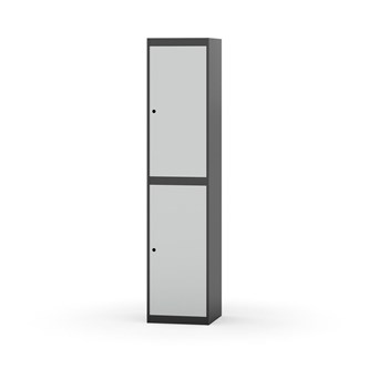 Novis garderobeskab lige topplade 2:1 B40 cm