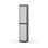 Novis garderobeskab lige topplade 2:1 B40 cm