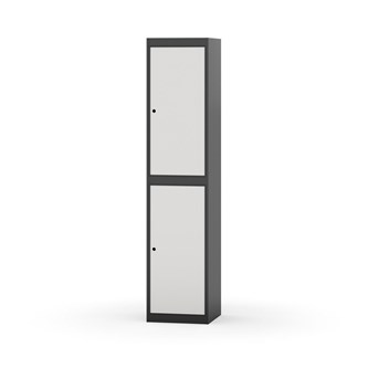 Novis garderobeskab lige topplade 2:1 B40 cm