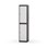 Novis garderobeskab lige topplade 2:1 B40 cm