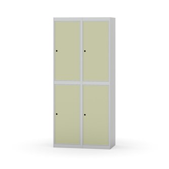 Novis garderobeskab lige topplade 2:2 B80 cm