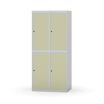 Novis garderobeskab lige topplade 2:2 B80 cm