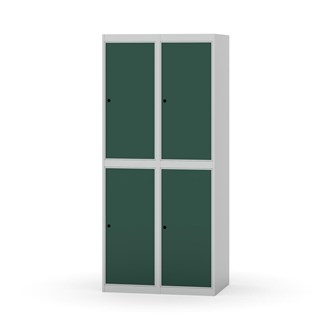 Novis garderobeskab lige topplade 2:2 B80 cm