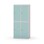 Novis garderobeskab lige topplade 2:2 B80 cm