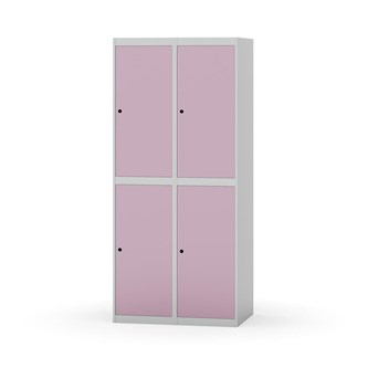 Novis garderobeskab lige topplade 2:2 B80 cm
