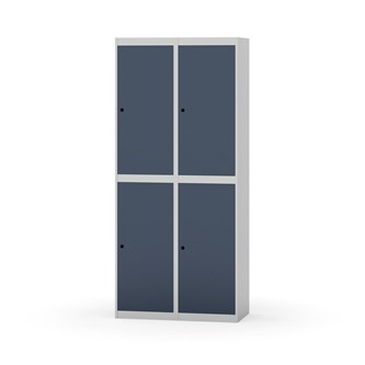 Novis garderobeskab lige topplade 2:2 B80 cm