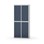 Novis garderobeskab lige topplade 2:2 B80 cm