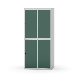 Novis garderobeskab lige topplade 2:2 B80 cm