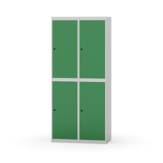 Novis garderobeskab lige topplade 2:2 B80 cm