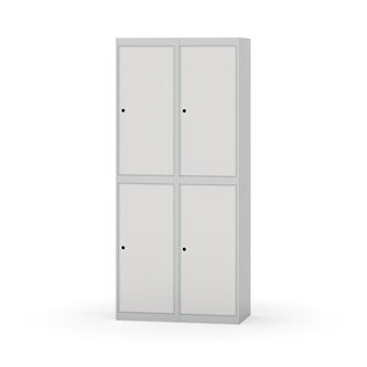 Novis garderobeskab lige topplade 2:2 B80 cm