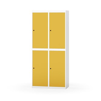 Novis garderobeskab lige topplade 2:2 B80 cm
