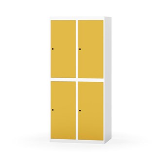 Novis garderobeskab lige topplade 2:2 B80 cm
