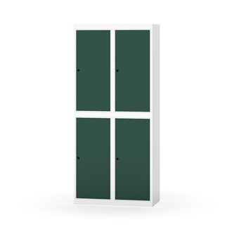 Novis garderobeskab lige topplade 2:2 B80 cm
