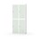 Novis garderobeskab lige topplade 2:2 B80 cm