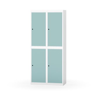 Novis garderobeskab lige topplade 2:2 B80 cm
