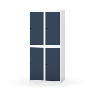 Novis garderobeskab lige topplade 2:2 B80 cm