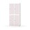 Novis garderobeskab lige topplade 2:2 B80 cm
