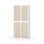 Novis garderobeskab lige topplade 2:2 B80 cm