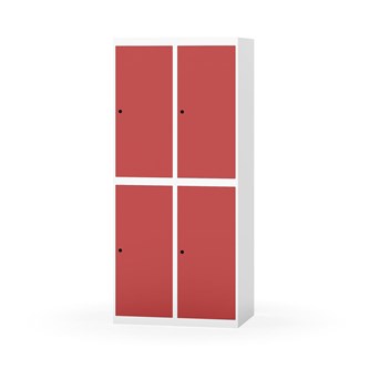 Novis garderobeskab lige topplade 2:2 B80 cm