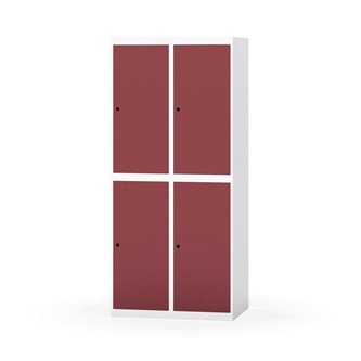 Novis garderobeskab lige topplade 2:2 B80 cm