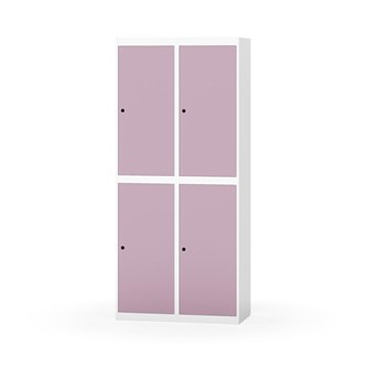 Novis garderobeskab lige topplade 2:2 B80 cm