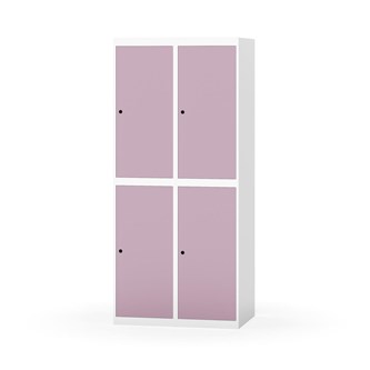 Novis garderobeskab lige topplade 2:2 B80 cm