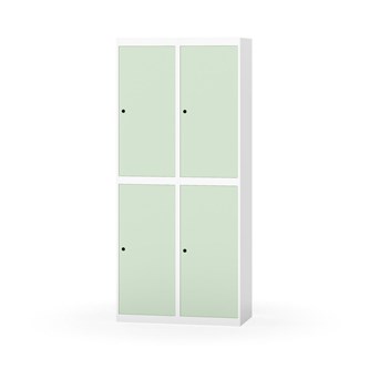 Novis garderobeskab lige topplade 2:2 B80 cm
