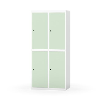 Novis garderobeskab lige topplade 2:2 B80 cm