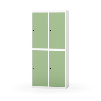 Novis garderobeskab lige topplade 2:2 B80 cm