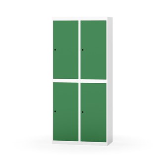 Novis garderobeskab lige topplade 2:2 B80 cm