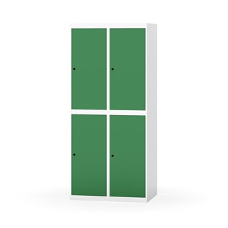 Novis garderobeskab lige topplade 2:2 B80 cm